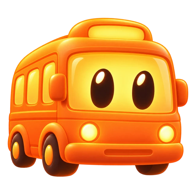 October Bus mascot